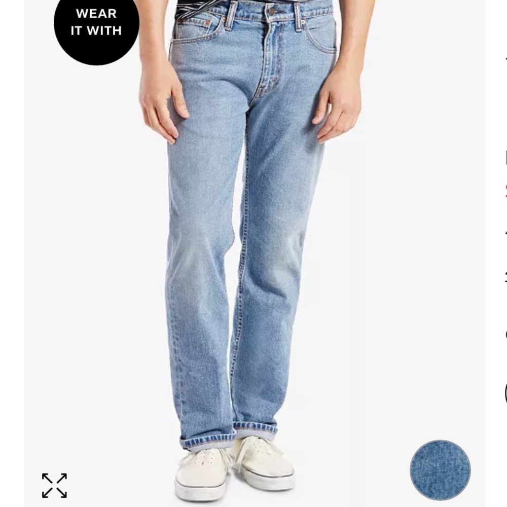Mens Levi’s jeans